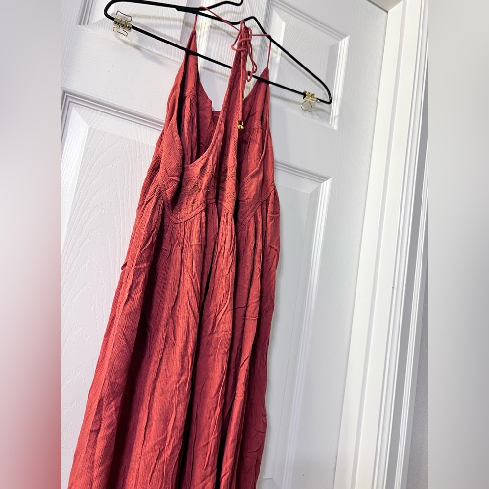 ⭐️Free People Embroidered Elaine Maxi Slip/Dress - Picture 7 of 10